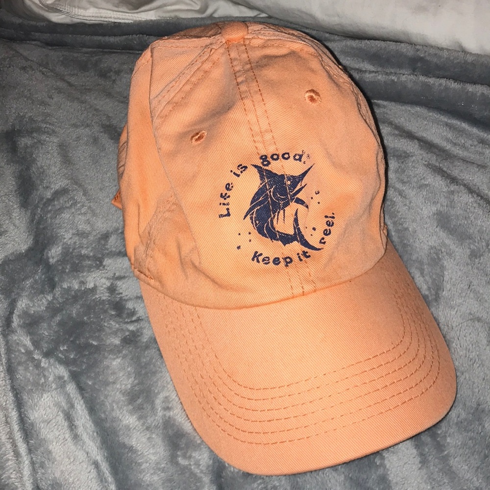 Orange hat
